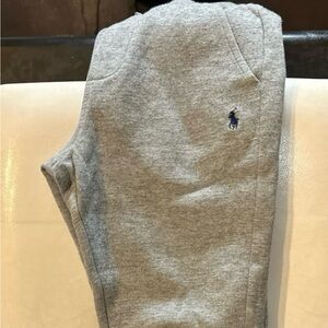 Kids Polo Ralph Lauren gray sweatpants, size 7.